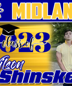 2023 Graduate Yard Sign with Picture